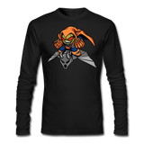 Character #77 Men's Long Sleeve T-Shirt by Next Level - black