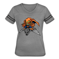 Character #77 Women’s Vintage Sport T-Shirt - heather gray/charcoal