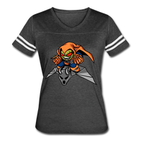 Character #77 Women’s Vintage Sport T-Shirt - vintage smoke/white