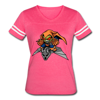 Character #77 Women’s Vintage Sport T-Shirt - vintage pink/white