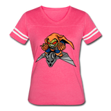 Character #77 Women’s Vintage Sport T-Shirt - vintage pink/white