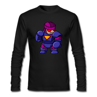 Character #78 Men's Long Sleeve T-Shirt by Next Level - black