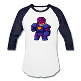 Character #78 Baseball T-Shirt - white/navy