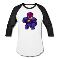 Character #78 Baseball T-Shirt - white/black