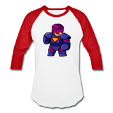 Character #78 Baseball T-Shirt - white/red