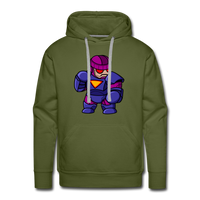 Character #78 Men’s Premium Hoodie - olive green
