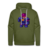 Character #78 Men’s Premium Hoodie - olive green