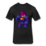 Character #78 Fitted Cotton/Poly T-Shirt by Next Level - black