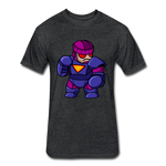 Character #78 Fitted Cotton/Poly T-Shirt by Next Level - heather black