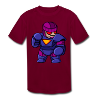 Character #78 Kids' Moisture Wicking Performance T-Shirt - burgundy