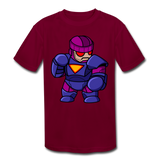 Character #78 Kids' Moisture Wicking Performance T-Shirt - burgundy