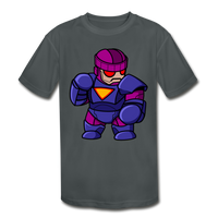 Character #78 Kids' Moisture Wicking Performance T-Shirt - charcoal