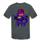 Character #78 Kids' Moisture Wicking Performance T-Shirt - charcoal