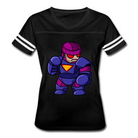 Character #78 Women’s Vintage Sport T-Shirt - black/white