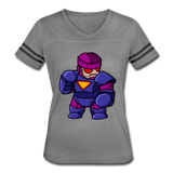 Character #78 Women’s Vintage Sport T-Shirt - heather gray/charcoal