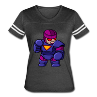 Character #78 Women’s Vintage Sport T-Shirt - vintage smoke/white