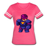 Character #78 Women’s Vintage Sport T-Shirt - vintage pink/white
