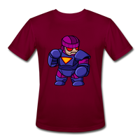 Character #78 Men’s Moisture Wicking Performance T-Shirt - burgundy