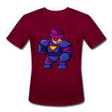 Character #78 Men’s Moisture Wicking Performance T-Shirt - burgundy