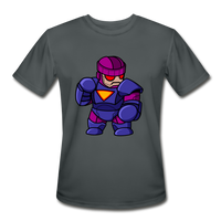 Character #78 Men’s Moisture Wicking Performance T-Shirt - charcoal