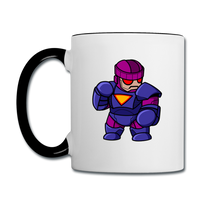 Character #78 Contrast Coffee Mug - white/black
