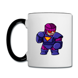 Character #78 Contrast Coffee Mug - white/black