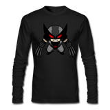 Character #79 Men's Long Sleeve T-Shirt by Next Level - black