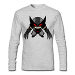 Character #79 Men's Long Sleeve T-Shirt by Next Level - heather gray