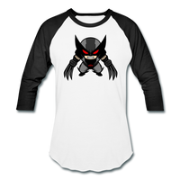 Character #79 Baseball T-Shirt - white/black