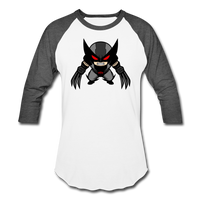 Character #79 Baseball T-Shirt - white/charcoal