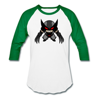 Character #79 Baseball T-Shirt - white/kelly green