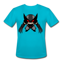Character #79 Men’s Moisture Wicking Performance T-Shirt - turquoise
