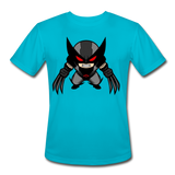 Character #79 Men’s Moisture Wicking Performance T-Shirt - turquoise