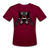 Character #79 Men’s Moisture Wicking Performance T-Shirt - burgundy