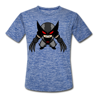 Character #79 Men’s Moisture Wicking Performance T-Shirt - heather blue