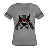 Character #79 Women’s Vintage Sport T-Shirt - heather gray/charcoal
