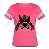 Character #79 Women’s Vintage Sport T-Shirt - vintage pink/white