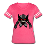 Character #79 Women’s Vintage Sport T-Shirt - vintage pink/white
