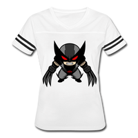 Character #79 Women’s Vintage Sport T-Shirt - white/black