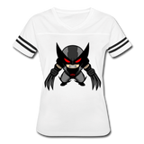 Character #79 Women’s Vintage Sport T-Shirt - white/black