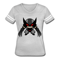 Character #79 Women’s Vintage Sport T-Shirt - heather gray/white