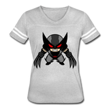 Character #79 Women’s Vintage Sport T-Shirt - heather gray/white