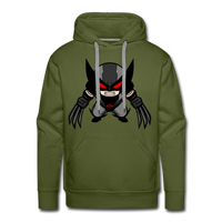 Character #79 Men’s Premium Hoodie - olive green