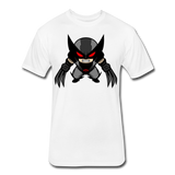 Character #79 Fitted Cotton/Poly T-Shirt by Next Level - white