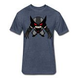 Character #79 Fitted Cotton/Poly T-Shirt by Next Level - heather navy
