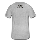 Character #79 Fitted Cotton/Poly T-Shirt by Next Level - heather gray
