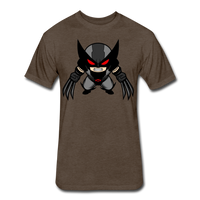Character #79 Fitted Cotton/Poly T-Shirt by Next Level - heather espresso