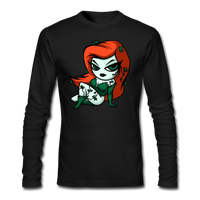 Character #80 Men's Long Sleeve T-Shirt by Next Level - black