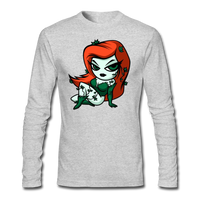 Character #80 Men's Long Sleeve T-Shirt by Next Level - heather gray