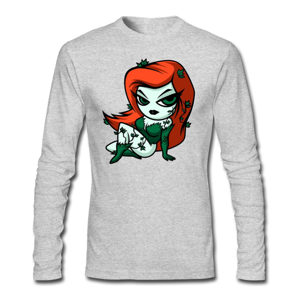 Character #80 Men's Long Sleeve T-Shirt by Next Level - heather gray